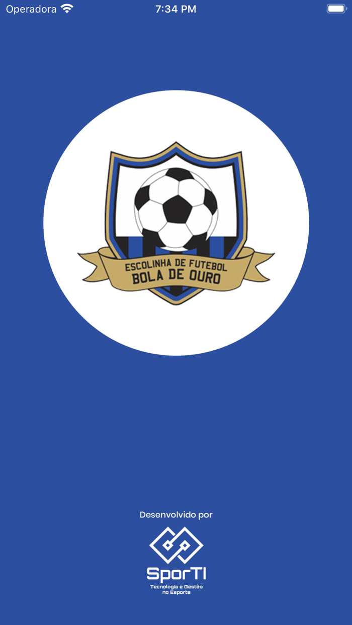 ESCOLA DE FUTEBOL BOLA DE OURO