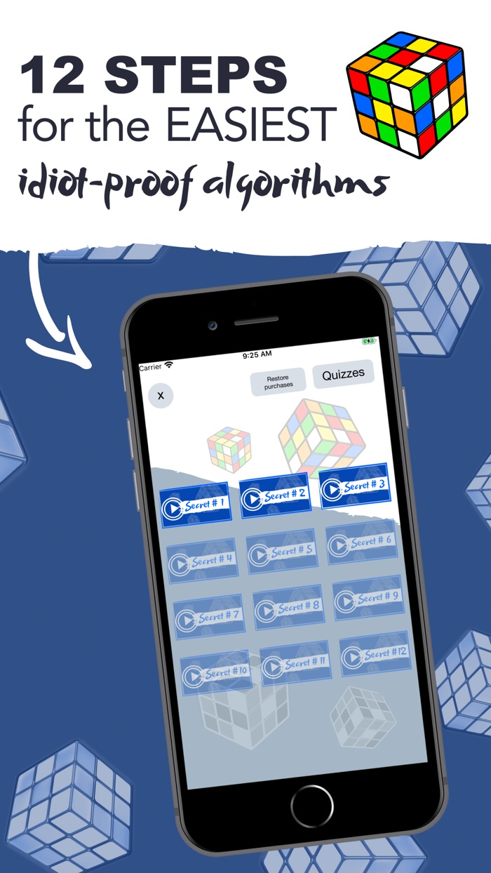 Rubiks Cube Puzzles Solver App
