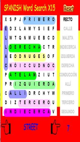 Game screenshot SLX Spanish Word Search apk