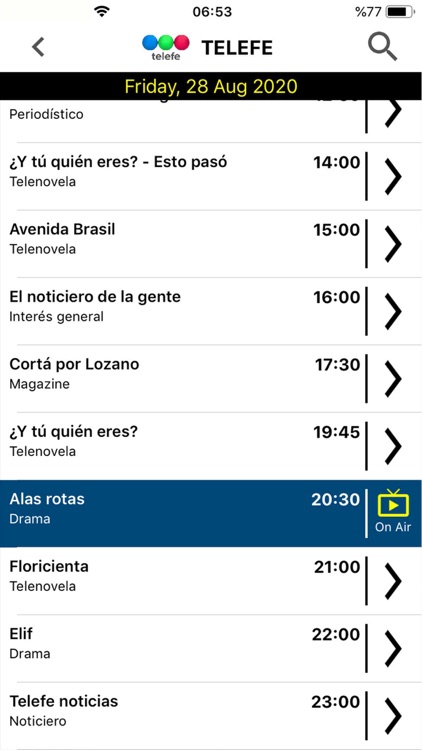 Argentina TV Schedule & Guide screenshot-6