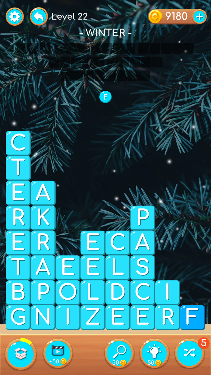 Word Calm Crossword Puzzle