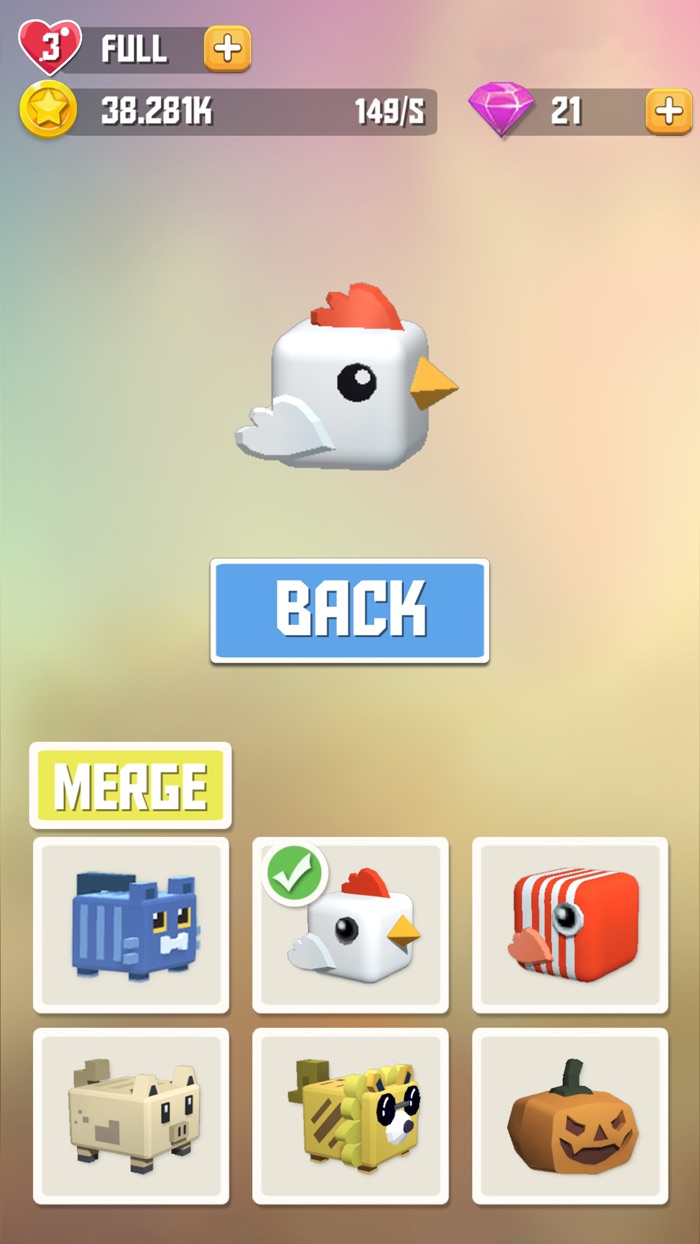 Square Animals- Cute Friends