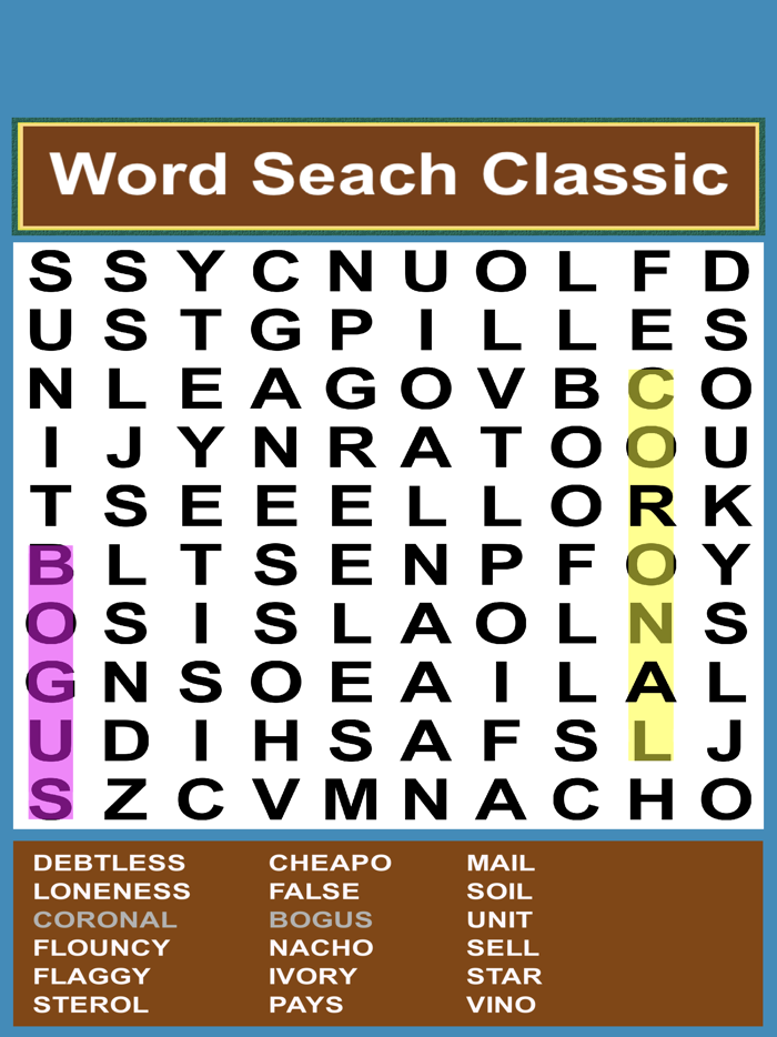 Word Search Classic ▸