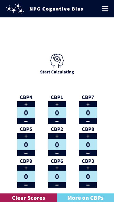 Screenshot #2 pour Cognitive Bias Calculator