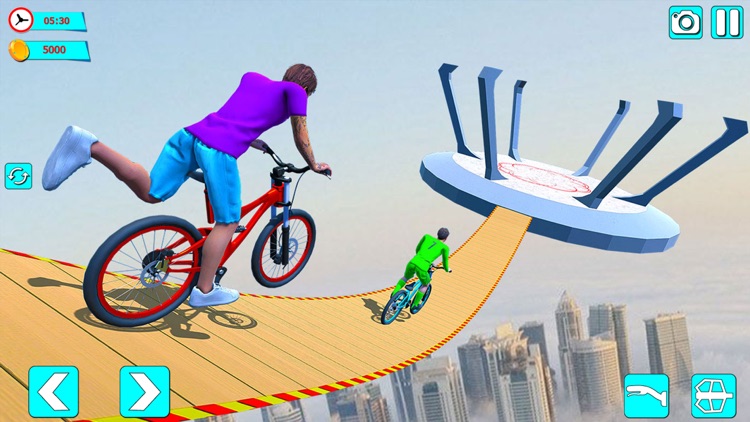 BMX Bicycle Mega Ramp screenshot-4