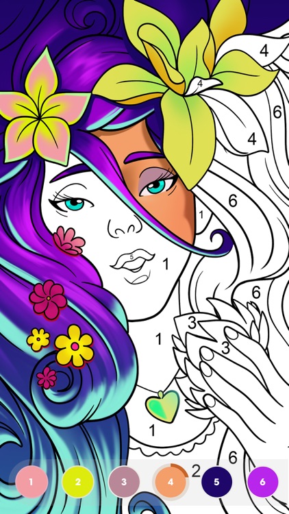 Paint by Number: Coloring Game