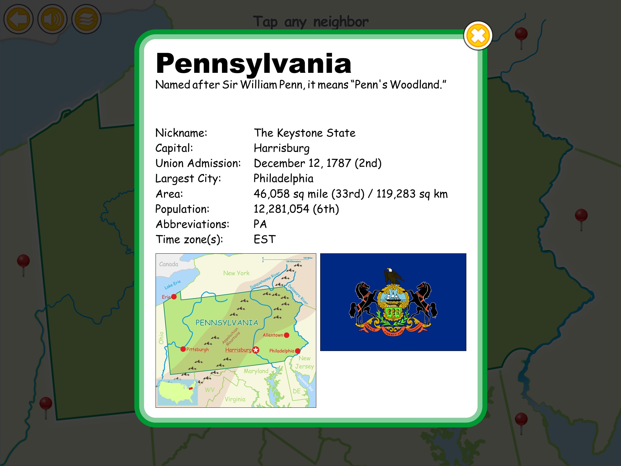 Know Your Pennsylvania screenshot 3