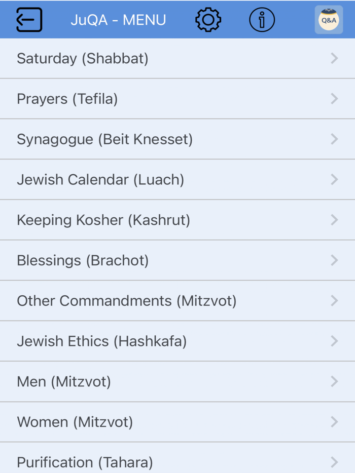 JuQA - Judaism QA - 90 DAYS