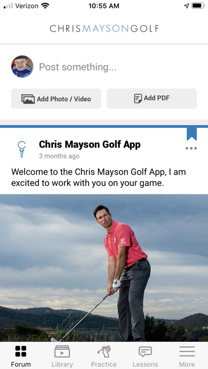 Chris Mayson Golf App