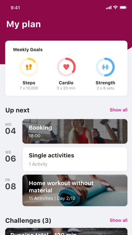 Results Fitness for Women App