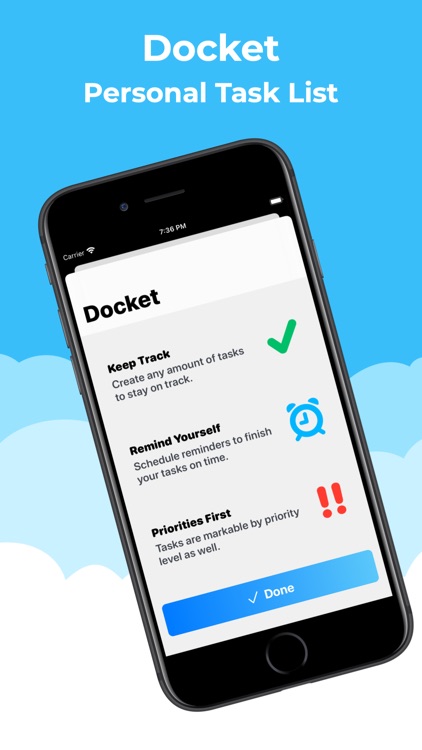 Docket - Task List