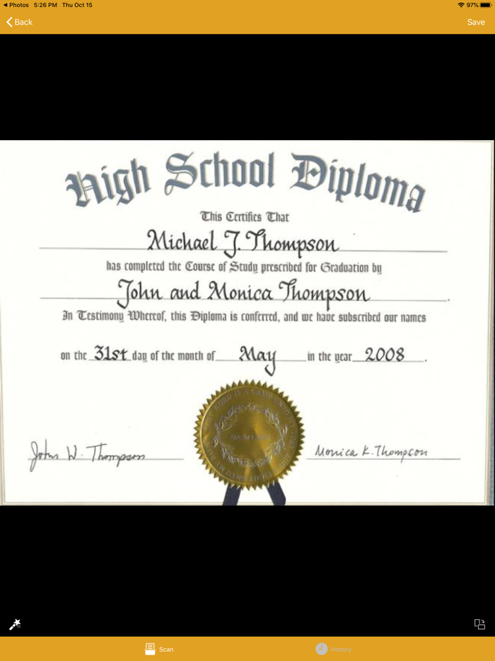 Hi-Speed Document Scanner