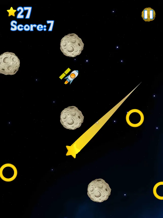 Asteroid Ring, game for IOS