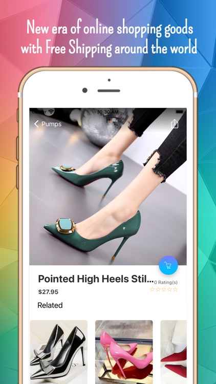 Fashion women's shoes shop