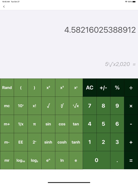 Calculator for iPad ' screenshot-2