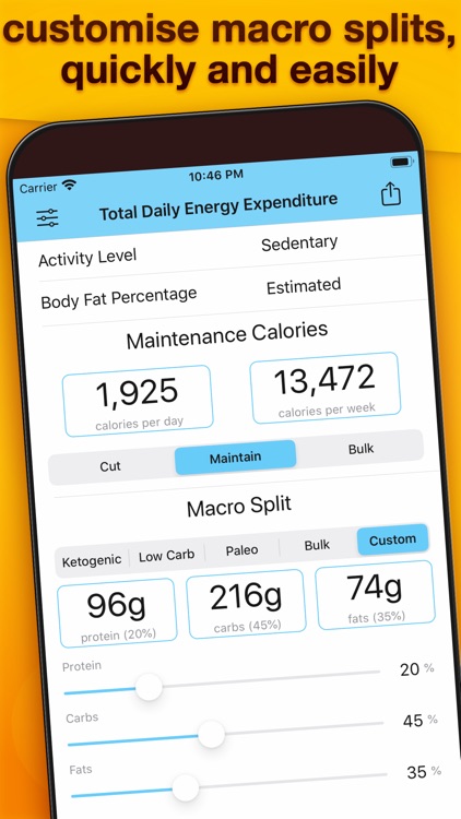 TDEE Calc screenshot-5