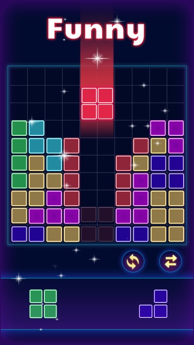 Glow Block Puzzle screenshot 2