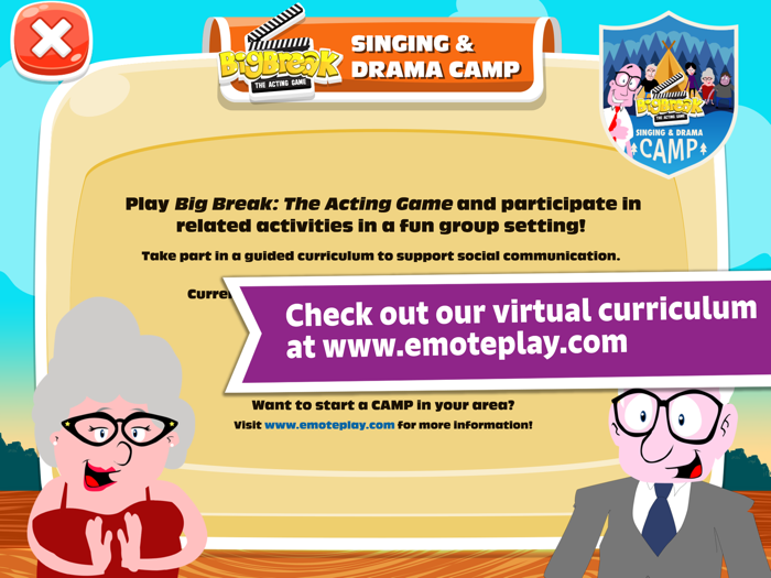 Big Break Act  Sing Game 6-8