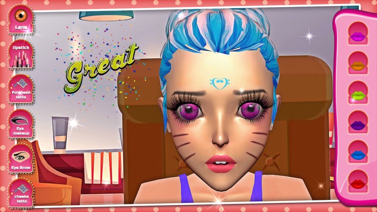 Perfect Makeup Salon 3D screenshot-3