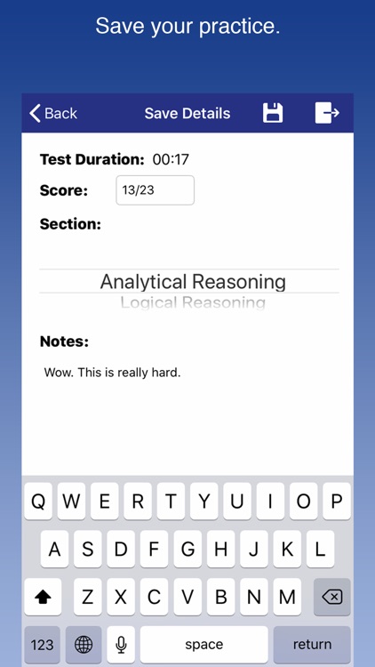 LSAT Test Timer screenshot-3