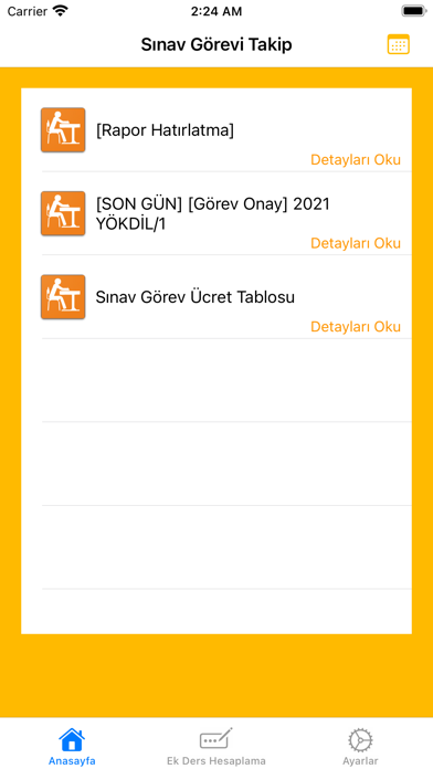 How to cancel & delete Sınav Görevi Takip from iphone & ipad 1
