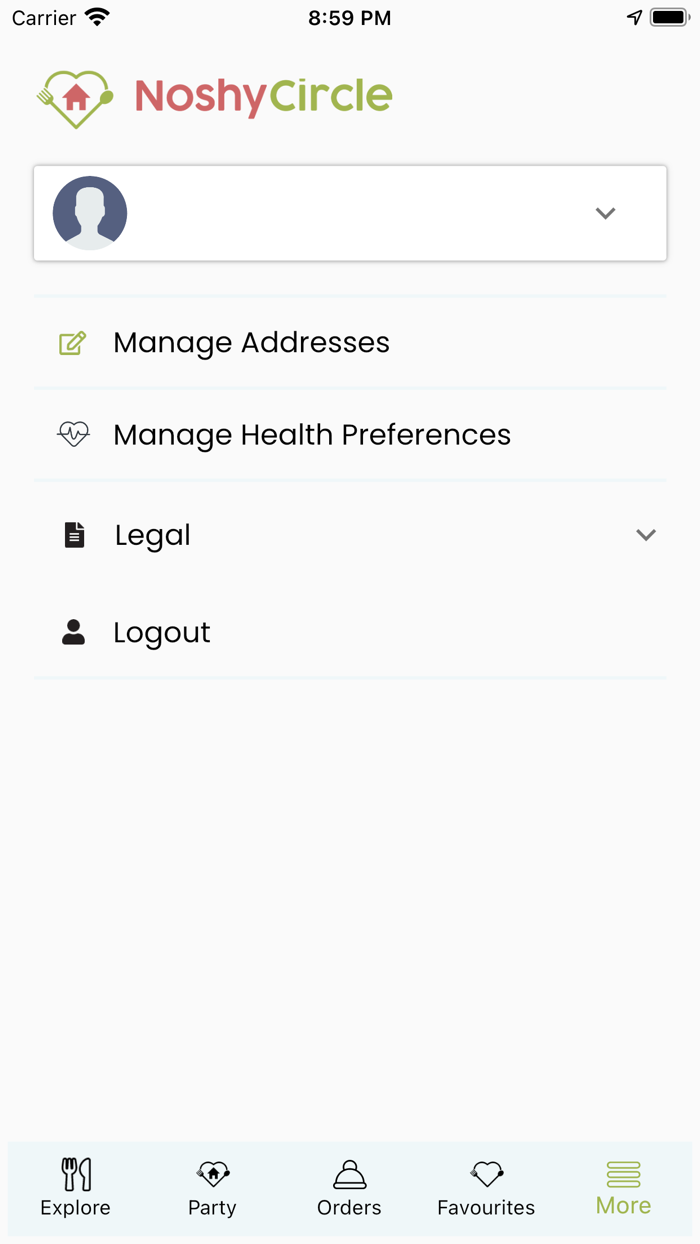 NoshyCircle - Home Cooked Food