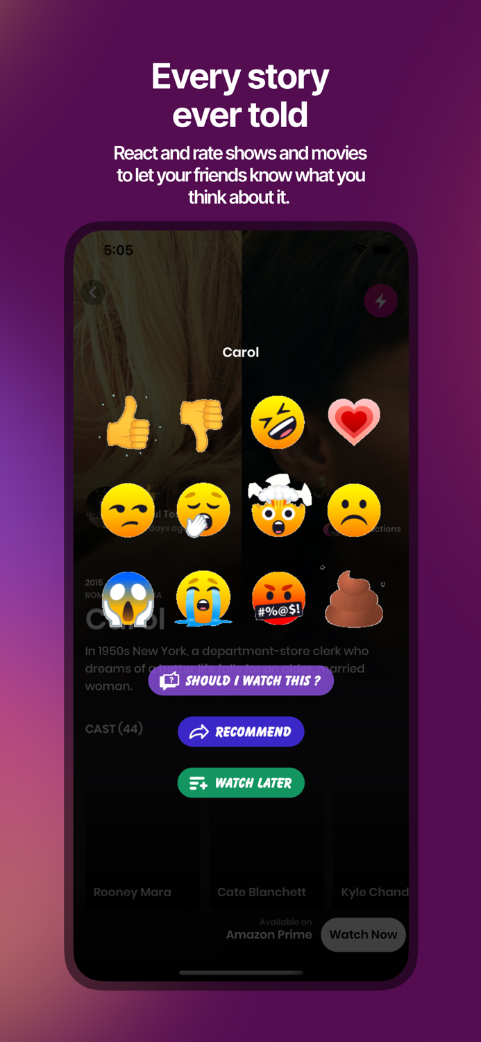 BoB - Where friends find shows