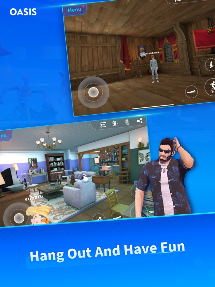 Oasis - a new virtual world