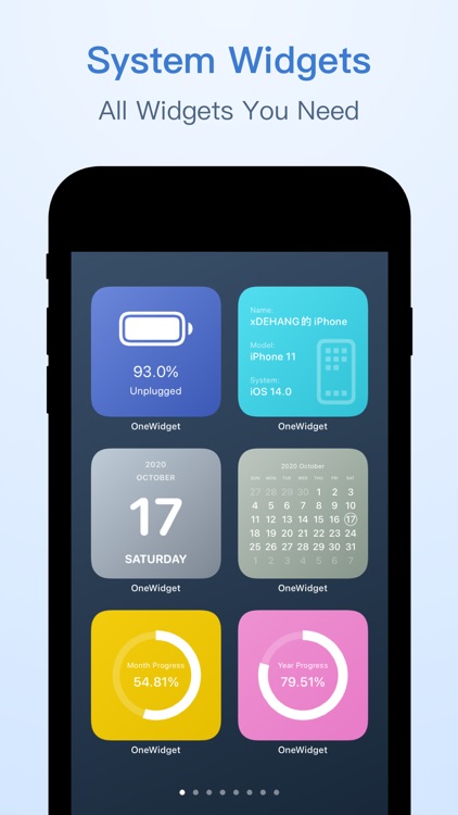 OneWidget - Widgets in One App screenshot-4