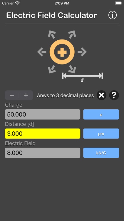 Electric Field Calculator screenshot-5