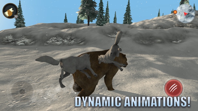 Arctic Wolf Survival Simulator