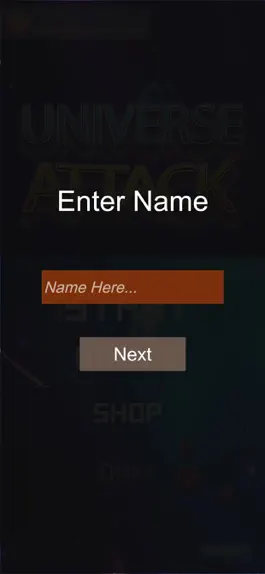 The game Universe Attack Game screenshot Universe Attack apk