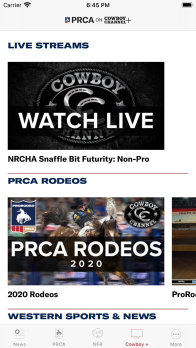 Cowboy Channel Plus Screenshot