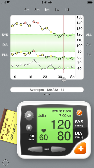 Blood Pressure Screenshot 1