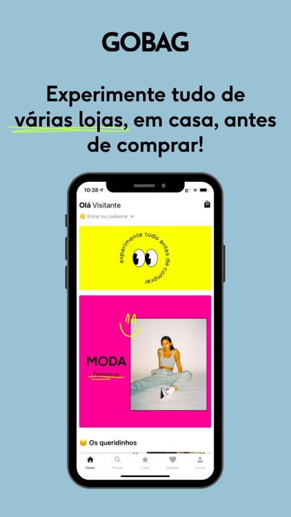 GOBAG: Prove antes de comprar