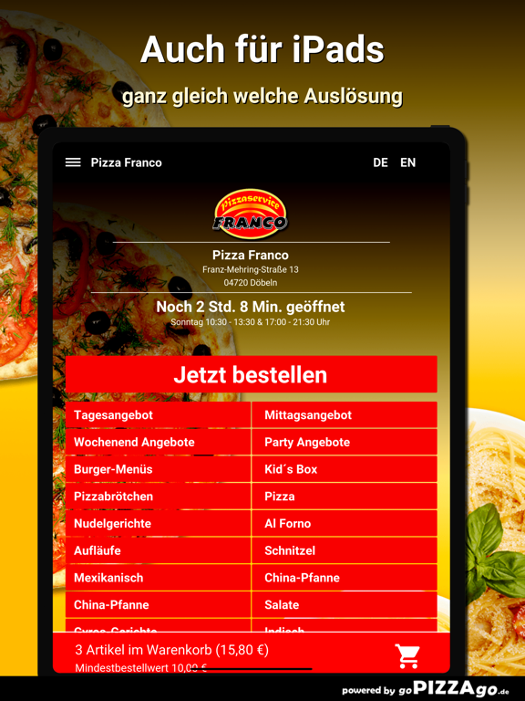 Pizza Franco Döbeln screenshot 7