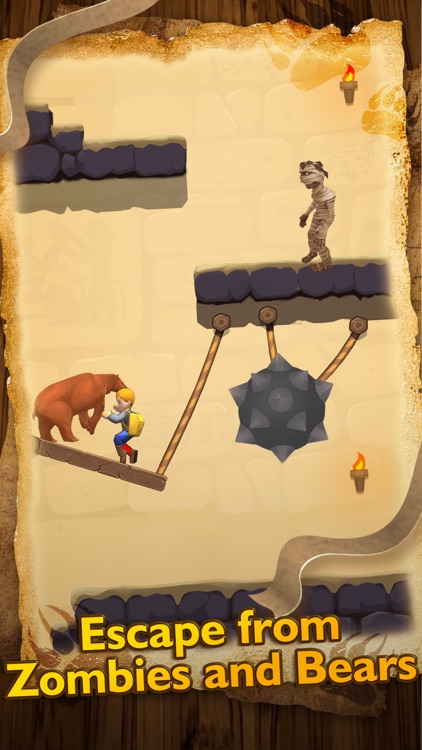 Temple Escape - Rope Puzzle