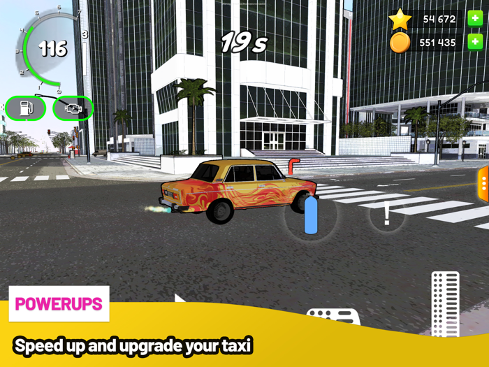 Mad Taxi City Runner