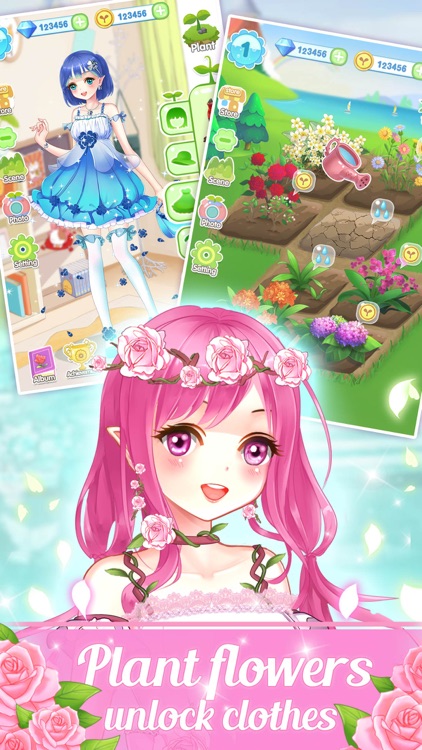 Princess Garden Dressup