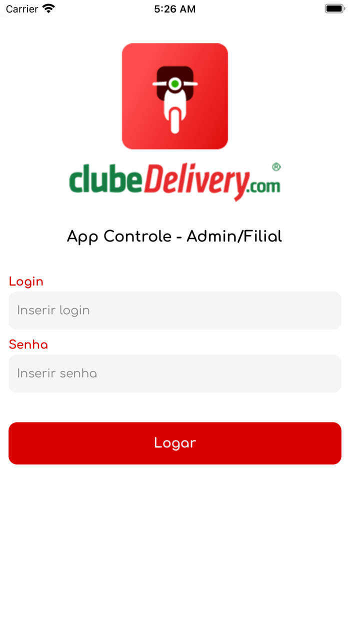 Delivery Controle Adm