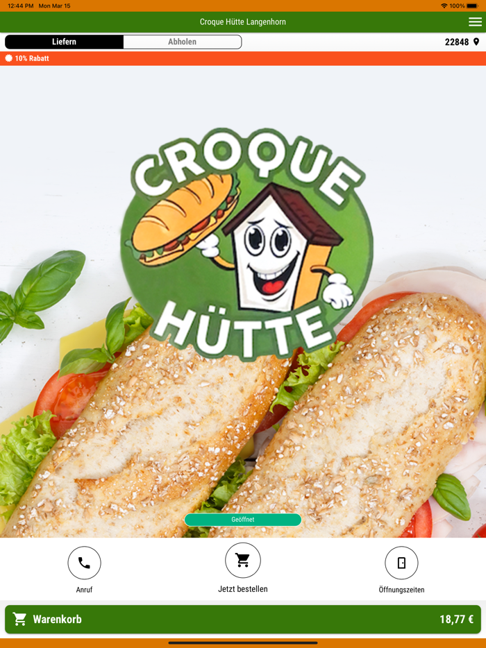 Croque Hütte Langenhorn