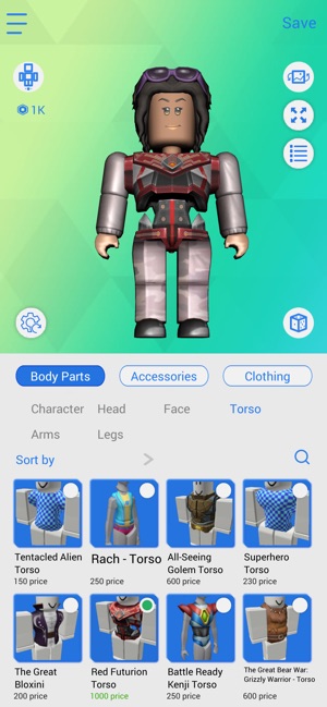 Mod Master For Roblox En App Store - como crearte un personage unico en roblox sin robux