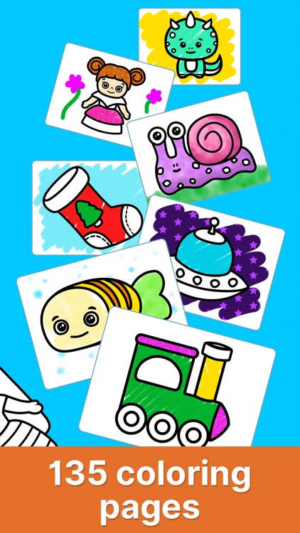 Baby coloring book for kids 2+ screenshot-5