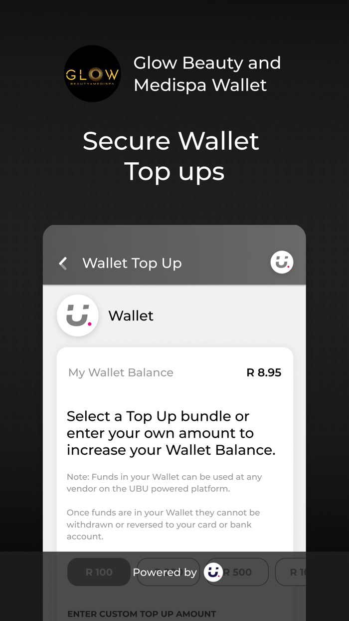 Glow Beauty and Medispa Wallet