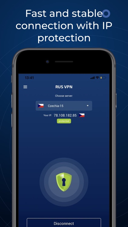Super VPN Proxy: RusVPN screenshot-0