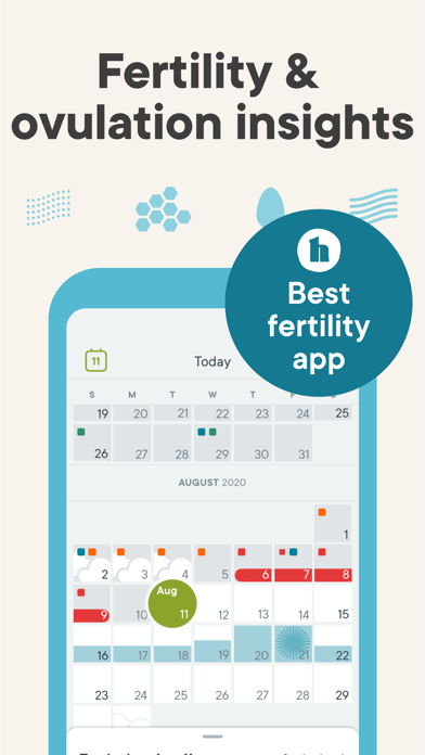 Clue: Period, PMS, fertility & ovulation tracker screenshot