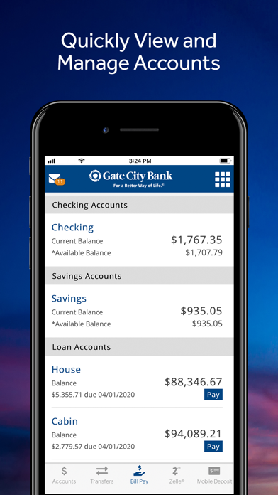 How to cancel & delete Gate City Bank Mobile from iphone & ipad 1