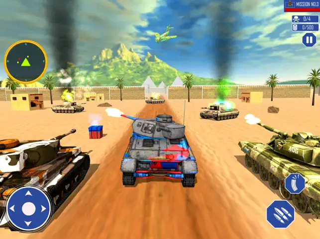 Army Tank War Machine 3D, game for IOS