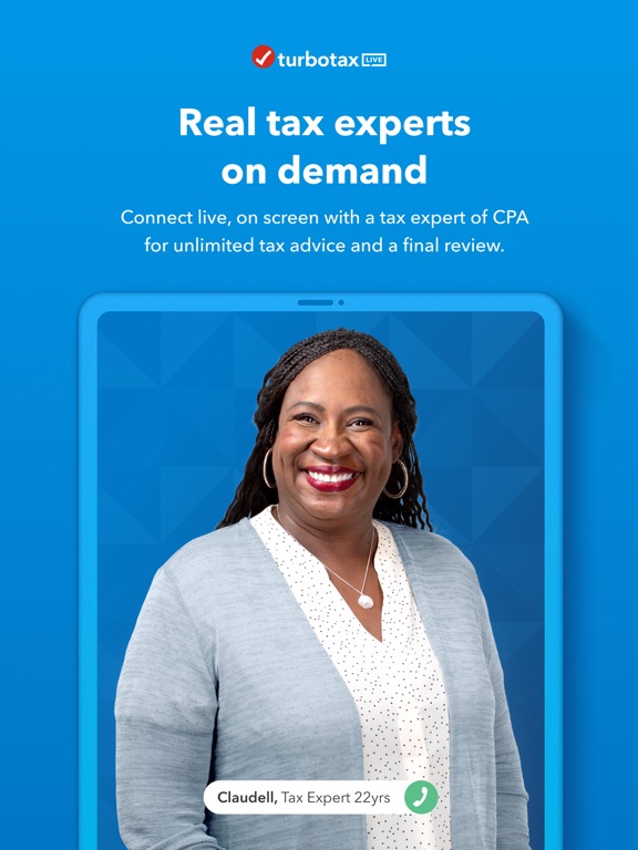 iPad Image of TurboTax Tax Return App