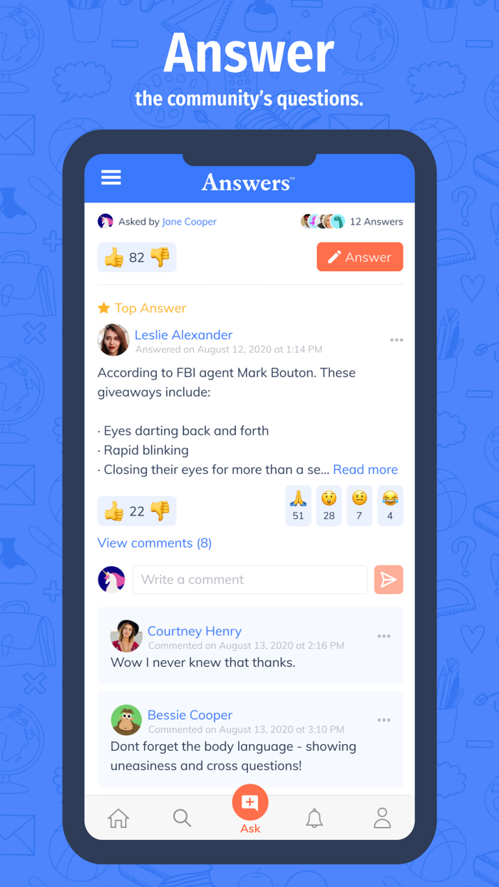 Answers - For Lifes Questions